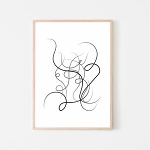 Arte abstracto, Resumen mínimo, Cartel de arte abstracto, Impresión minimalista, Dibujo de arte abstracto, Arte imprimible moderno