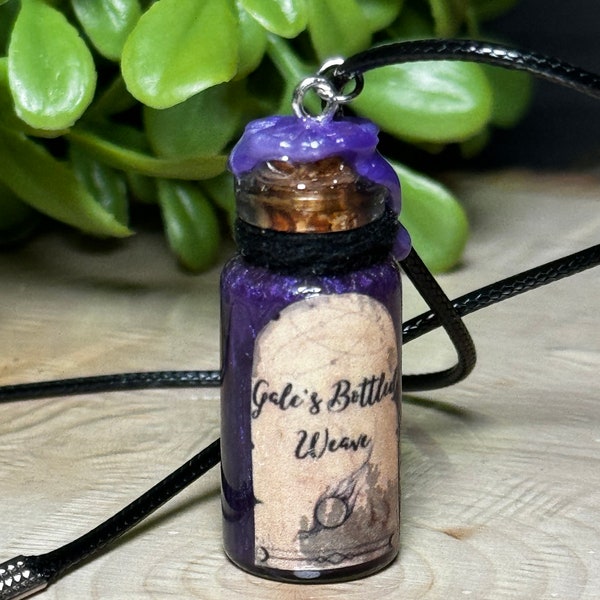 Gale's Bottled Weave Potion Necklace, Gale of Waterdeep Potion Necklace