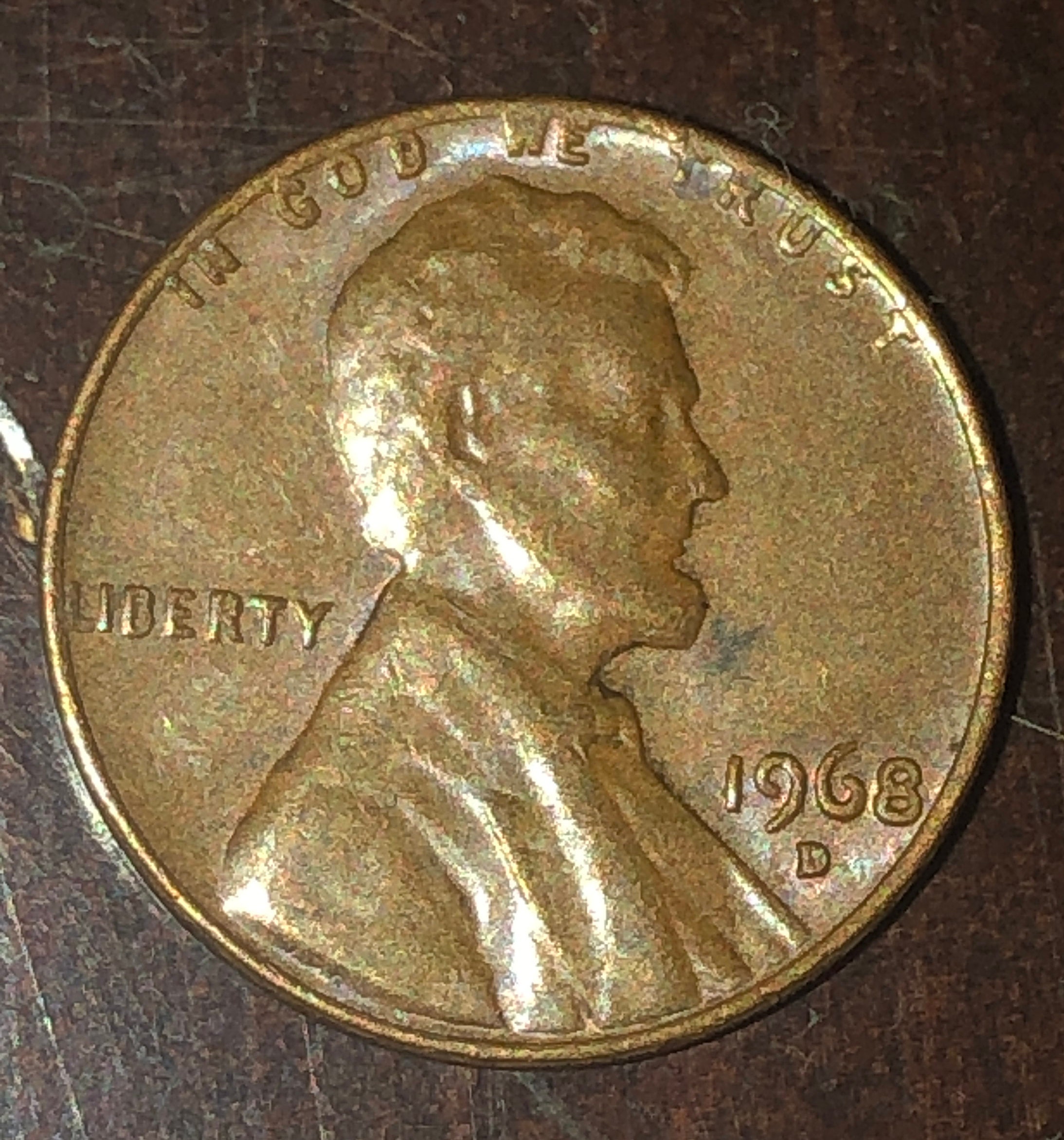 1968 D Penny / Error Coin | Etsy