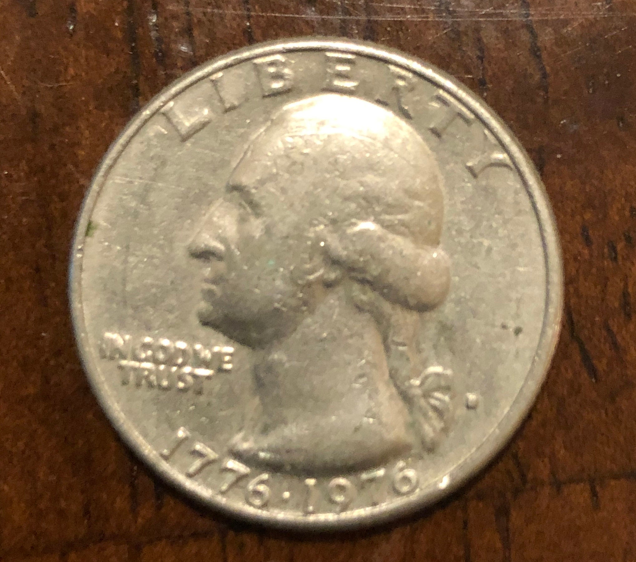 Rare 1976 Double Date Quarter Bicentennial Coin Etsy