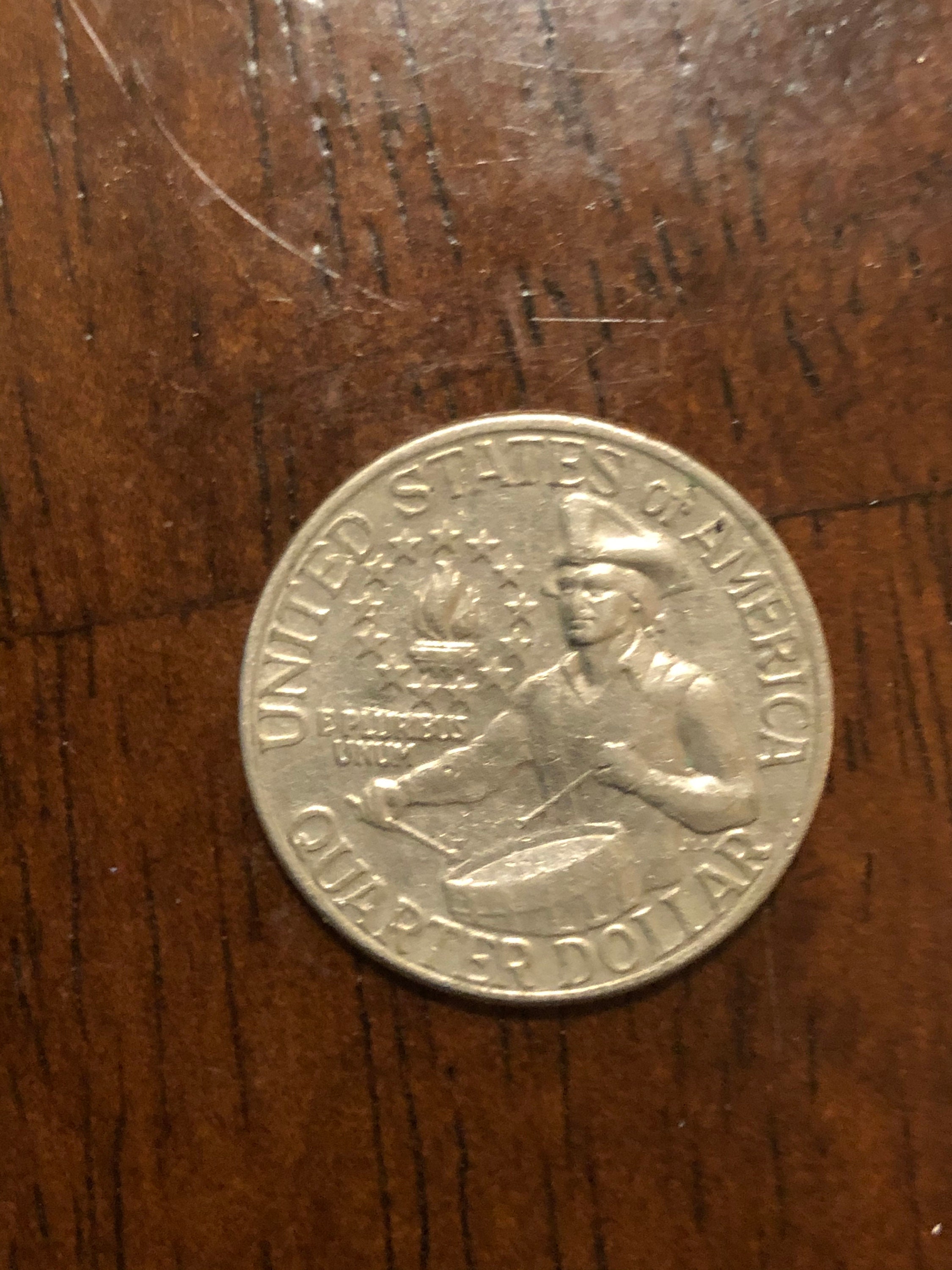 Rare 1976 Double Date Quarter Bicentennial Coin Etsy