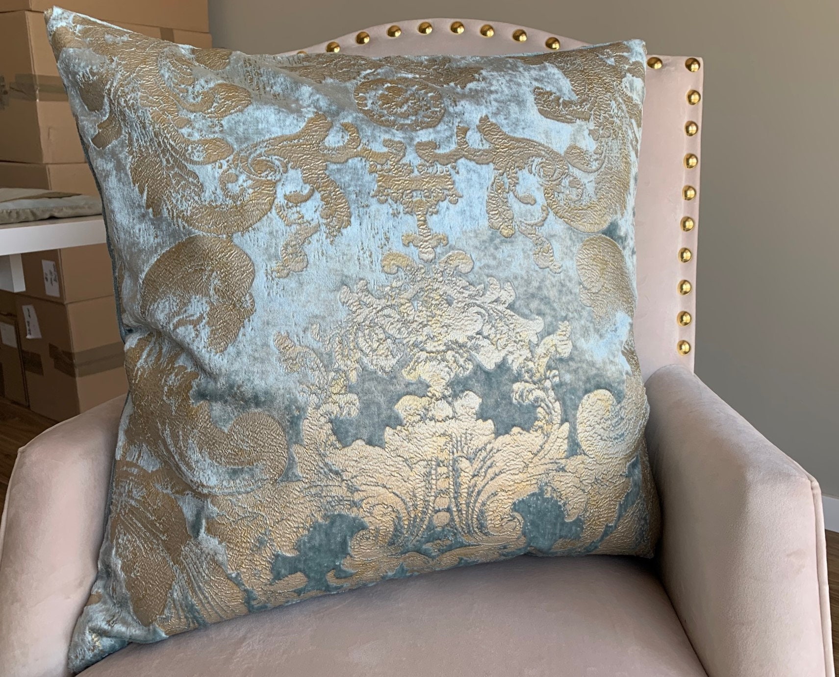 SILK DECORATIVE PILLOW Etsy