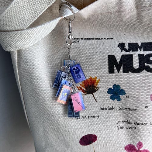 Jimin Muse Keyring Set - Etsy