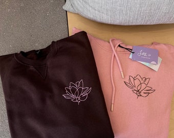 AgustD Amygdala Lotus Sweatshirt and Hoodie Versions
