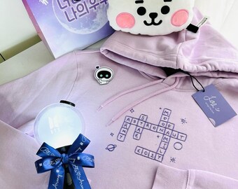 The Astronaut – Hand Embroidered Zip Hoodie / Sweatshirt / T-shirt