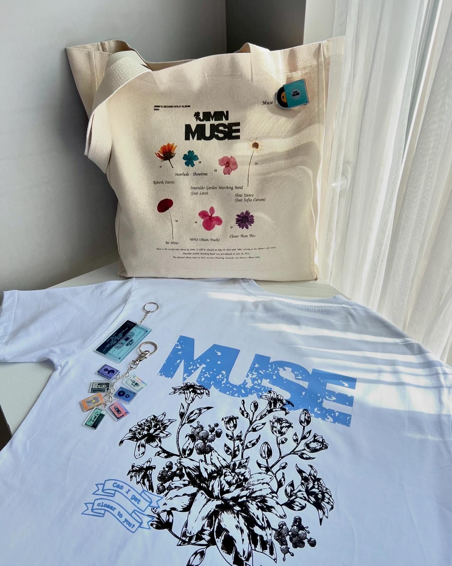 Jimin Muse T-shirt - Etsy