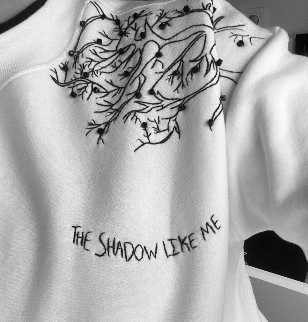 V's Shadow Like Me Tattoo Design Crewneck Sweatshirt Etsy