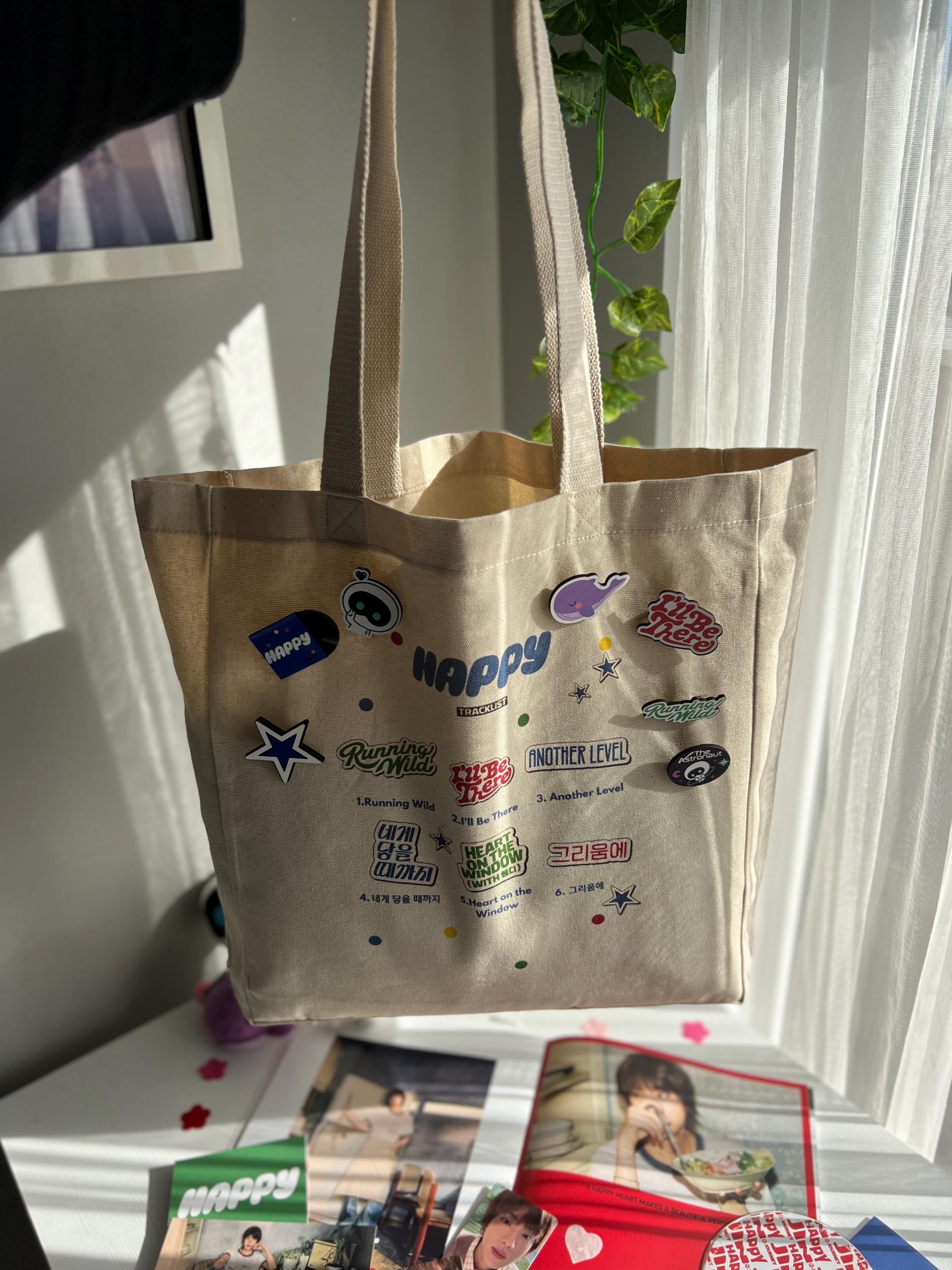 Jin Happy Totebag - Etsy Canada