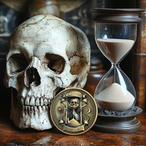 hourglass coin