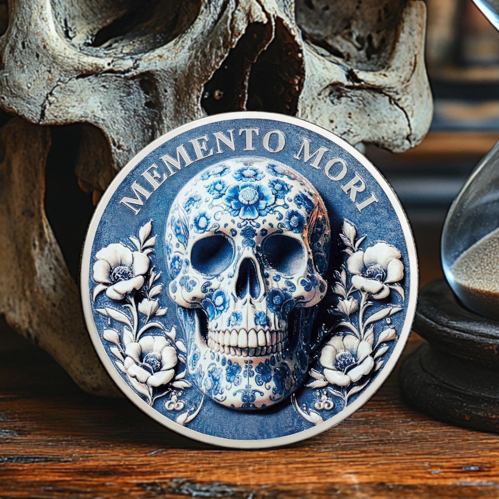 Memento Mori Ring Silver - Etsy