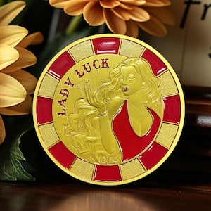 Pièces de poker porte-bonheur, cadeau de jeu de hasard pour les joueurs de poker amateurs de jeux de cartes
