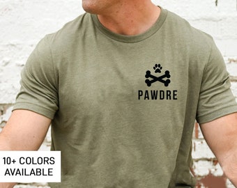 Dog Dad T-Shirt, Dog Lover Shirt, Funny Dog Tee, Dog Father, Dog Dad, Dog Daddy Shirt, Animal Lover Gift, Gift from the Dog, Dog Dad Gift