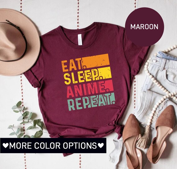 Eat Sleep Manga Repeat Tshirt Anime Lover Gift Eat Sleep Manga Repeat Tshirt Anime Lover Gift