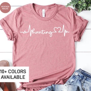 Hunting Shirt for Women, Cute Hunting Gift for Her, Women&#39;s Hunting Shirt for Hunting Season, Funny Gift for Hunter, Deer Hunting T-Shirt