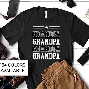 Grandpa Shirt for Fathers Day Gift, Grandpa T-Shirt, Grandpa Gift from Grandkids, Fathers Day TShirt for Grandpa, Birthday Gift for Grandpa