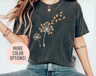 Dandelion Golden Retriever, Dandelion Golden Retriever, Flower Shirt, Dandelion, Dog Lover, Gifts for Dog Mom, Funny Dog Shirt, Pet Owners