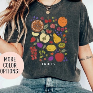 Fruity Shirt, Fruit Subtle Way Shirt, National Coming Out Day, LGBTQIA+ Pride Shirt, Pride Month, Bi Awareness Shirt, Gender-Neutral Shirt
