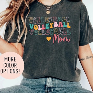 Volleyball Mom Shirt, Retro Volleyball Mama Shirt, Mother's Day Gift, Sports Mom Shirt, Cute Volleyball Shirt for Mama, Shirt for Mom