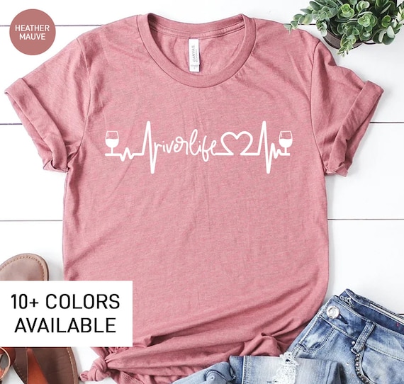 Heartbeat Kayak Canoeing River Lake Canoe Lover Gift Tshirt Heartbeat Kayak Canoeing River Lake Canoe Lover Gift Tshirt