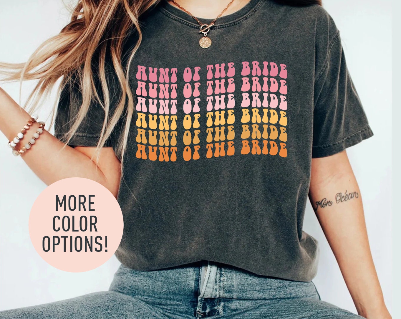 Aunt Of The Bride Shirt, Funny Cute Wedding Engagement Gift Aunt Of The Bride Shirt, Funny Cute Wedding Engagement Gift