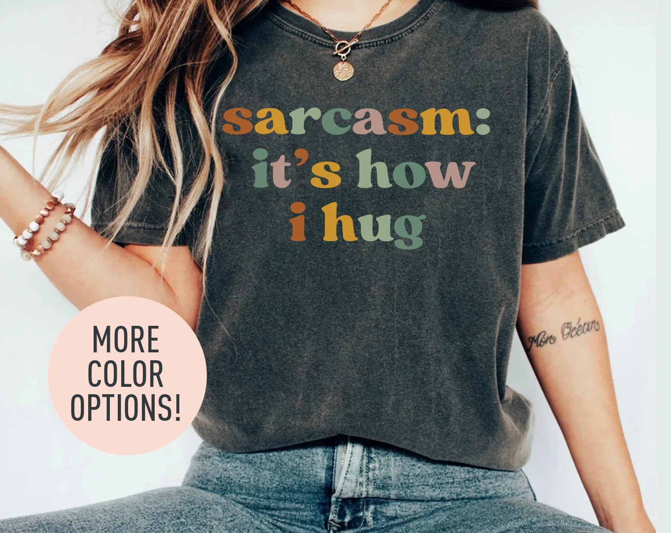 Sarcasm: It's How I Hug Shirt, Funny Mom Shirt, Sarcastic Quote Shirt,  Sarcasm Women Shirt, Shirt for Women, Gift for Her, Mom Shirt - Etsy