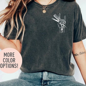 Hair Stylist Shirt for Women, Hair Dresser T Shirt for Her, Cute Gift for Hair Stylist Gift, Funny Hair Stylist TShirt, Gift for Hairdresser