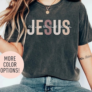 Jesus the Way the Truth the Life Shirt for Women Christian - Etsy