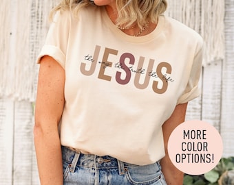 Jesus der Weg die Wahrheit das Leben Shirt für Frauen, christliches Shirt für Frauen, Retro christliches T-Shirt, Jesus T-Shirt für christliche Kleidung