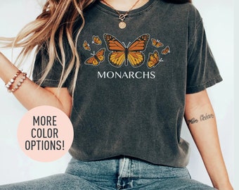 Monarchs Shirt, Monarch Butterfly Shirt, Butterfly Lover Shirt, Insect Shirt, Save the Monarchs Shirt, Cute Butterfly Shirt, Shirt for Woman