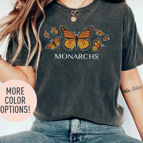 Monarchs Shirt, Monarch Butterfly Shirt, Butterfly Lover Shirt, Insect Shirt, Save the Monarchs Shirt, Cute Butterfly Shirt, Shirt for Woman