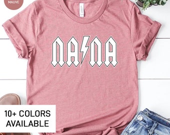Nana Shirt for Mothers Day Gift for Grandma, Cute Nana T-Shirt for Grandma, Funny Christmas Gift for Nana from Grandson or Granddaughter