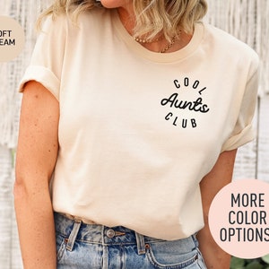 Cool Aunts Club Shirt, Cool Aunts Shirt, Favorite Aunt Shirt, Cool Aunt Gift from Niece, New Aunt Shirt, Funny Cool Aunt Shirt