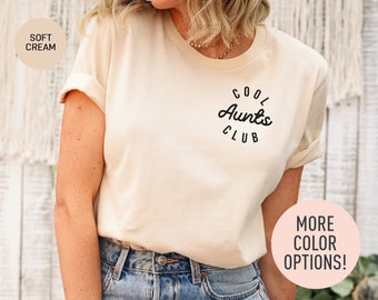 Cool Aunts Club Shirt, Cool Aunts Shirt, Favorite Aunt Shirt, Cool Aunt Gift from Niece, New Aunt Shirt, Funny Cool Aunt Shirt