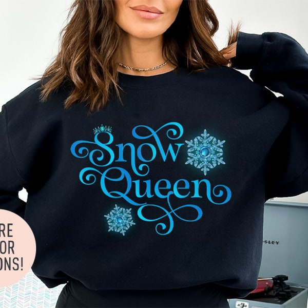 Snow Queen Crewneck Sweatshirt, Christmas Ballet Sweatshirt, Christmas Nutcracker Sweatshirt, Waltz of the Snowflakes, Gifts for Ballerina