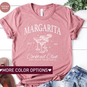 a t - shirt with the words margarita on it