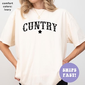 Camisa Country Comfort Colors®, Camisa vaquera divertida, Camisa con humor para adultos, Camisa desenfadada, Camisa divertida y moderna, Camisa vaquera divertida, Regalo para ella