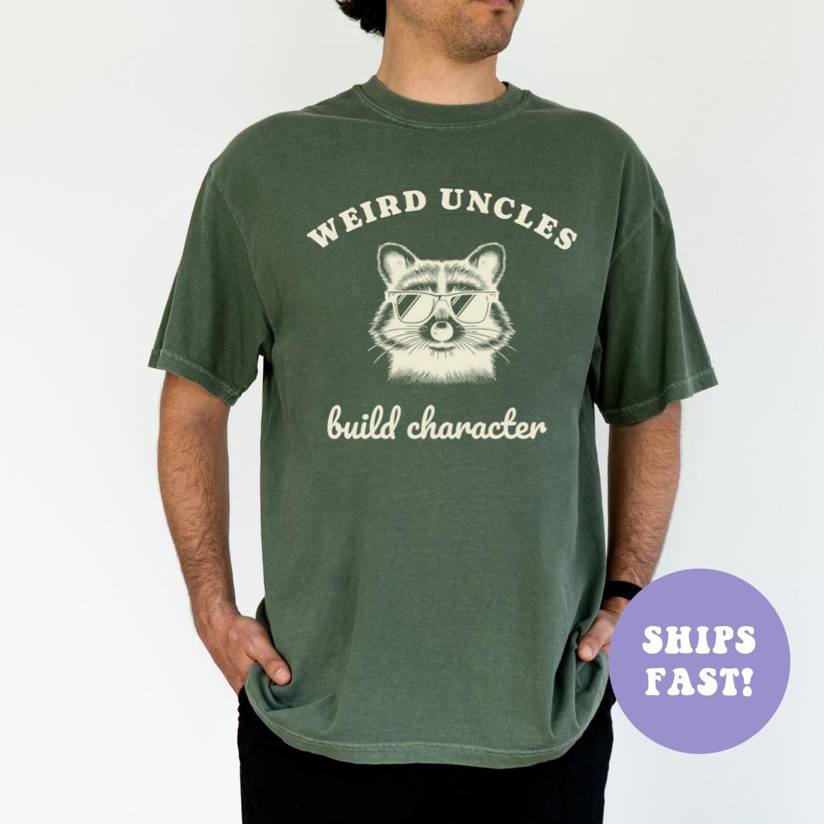 Comfort Colors® Weird Uncles Build Character Pregnancy Announcement ...