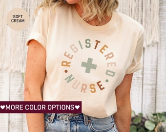 Registered Nurse Shirt for Women, RN TShirt for Registered Nurse, Nursing T-Shirt for Nurse, Gift for Registered Nurse, RN Graduation Gift