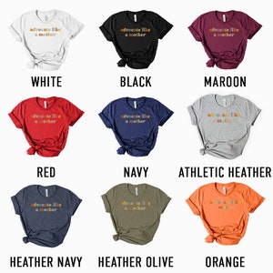a bunch of different types of shirts that say different colors