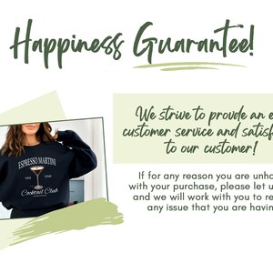 a woman wearing a sweatshirt with the words happiness grounded on it