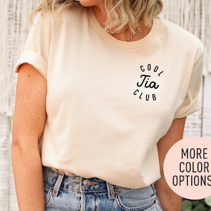 Cool Tia Club Shirt Cool Tia Shirt Favorite Tia Shirt Cool Tia Gift from Niece New Tia Shirt Funny Cool Tia Shirt