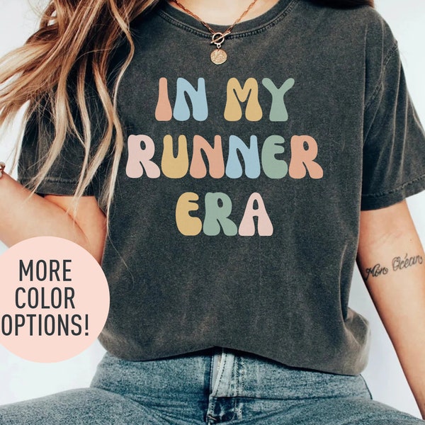 In My Runner Era Shirt, Funny Runner Shirt, Funny Marathon Athlete Shirt, Fitness Running Mom Shirt, Shirt for Runner