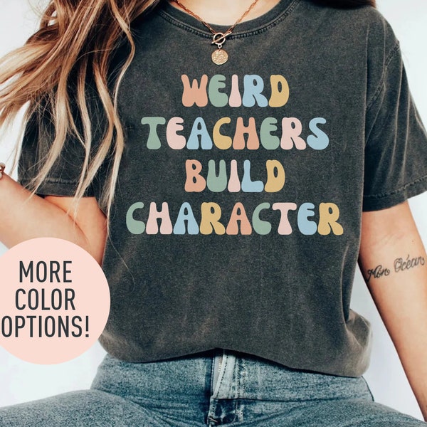 Weird Teachers Shirt - Etsy