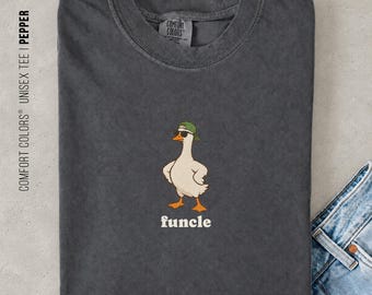 Funcle Goose Shirt, Cool Uncles Club Tee, Funny Uncle Gift, New Uncle Announcement Shirt, Funny Goose Graphic Tee