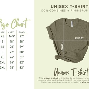 a women's t - shirt size chart with measurements