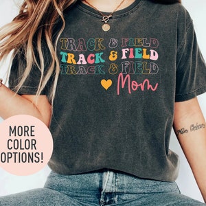 Track & Field Mom Shirt, Retro Track and Field Mama Shirt, Mother's Day Gift, Sports Mom Shirt, Cute Track Shirt for Mama, Shirt for Mom