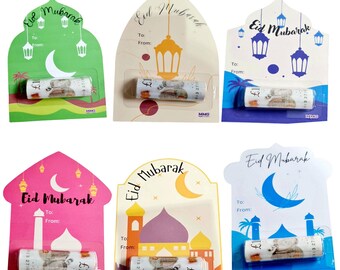 Eid Mubarak Money Cards: Gift Envelopes, Pack of 6