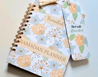Ramadan Planner & Journal: Floral A5 Daily Tracker