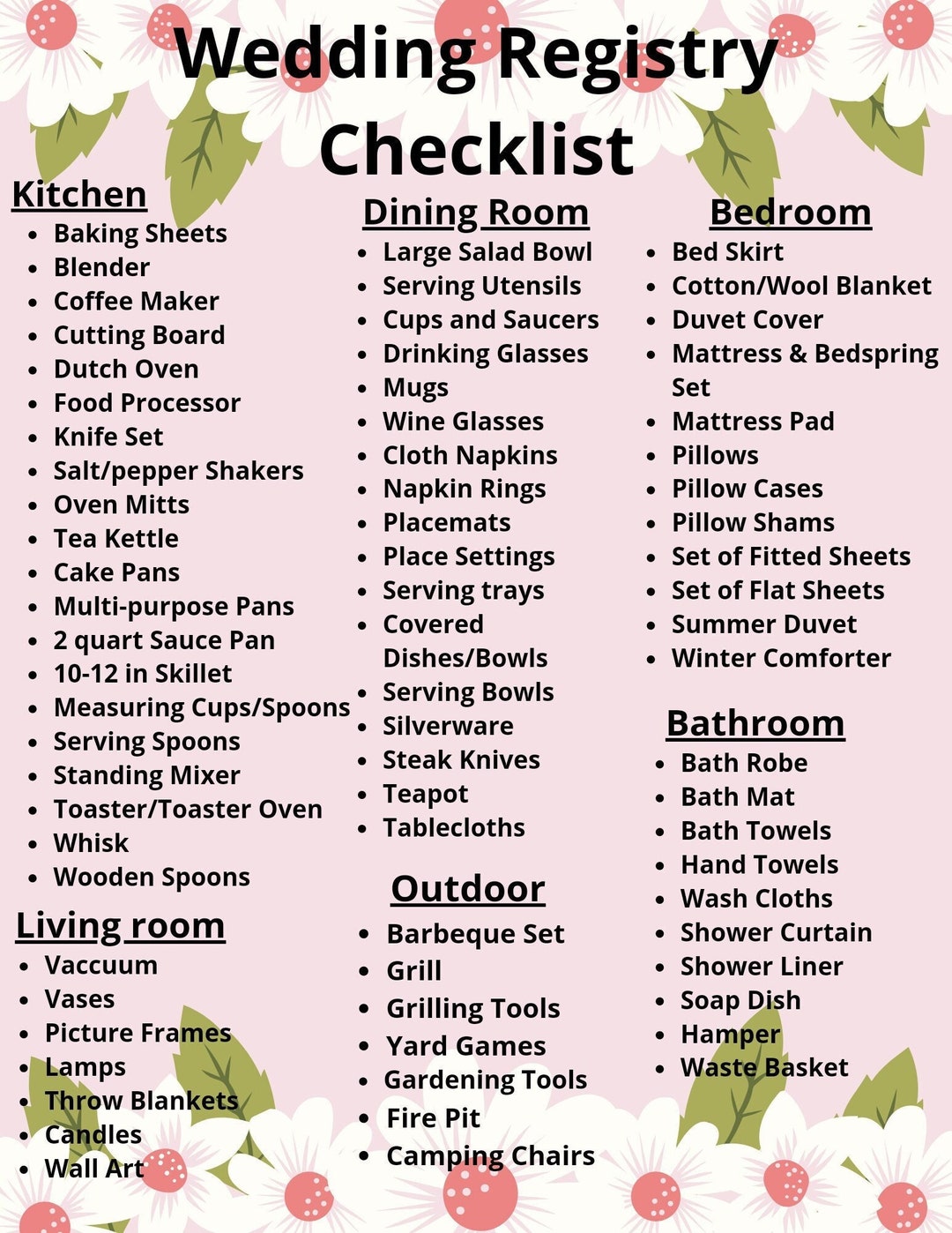 Wedding Registry Checklist Etsy wedding-registry-checklist-etsy