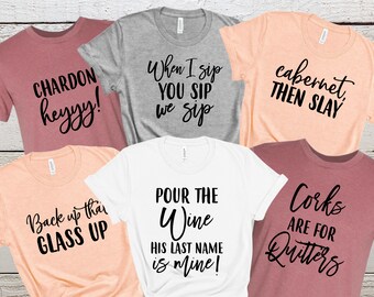 Despedida De Soltera, Tema De Despedida De Soltera, Camisa De Novia, Amante del Vino, Camisas De Viaje De Chicas